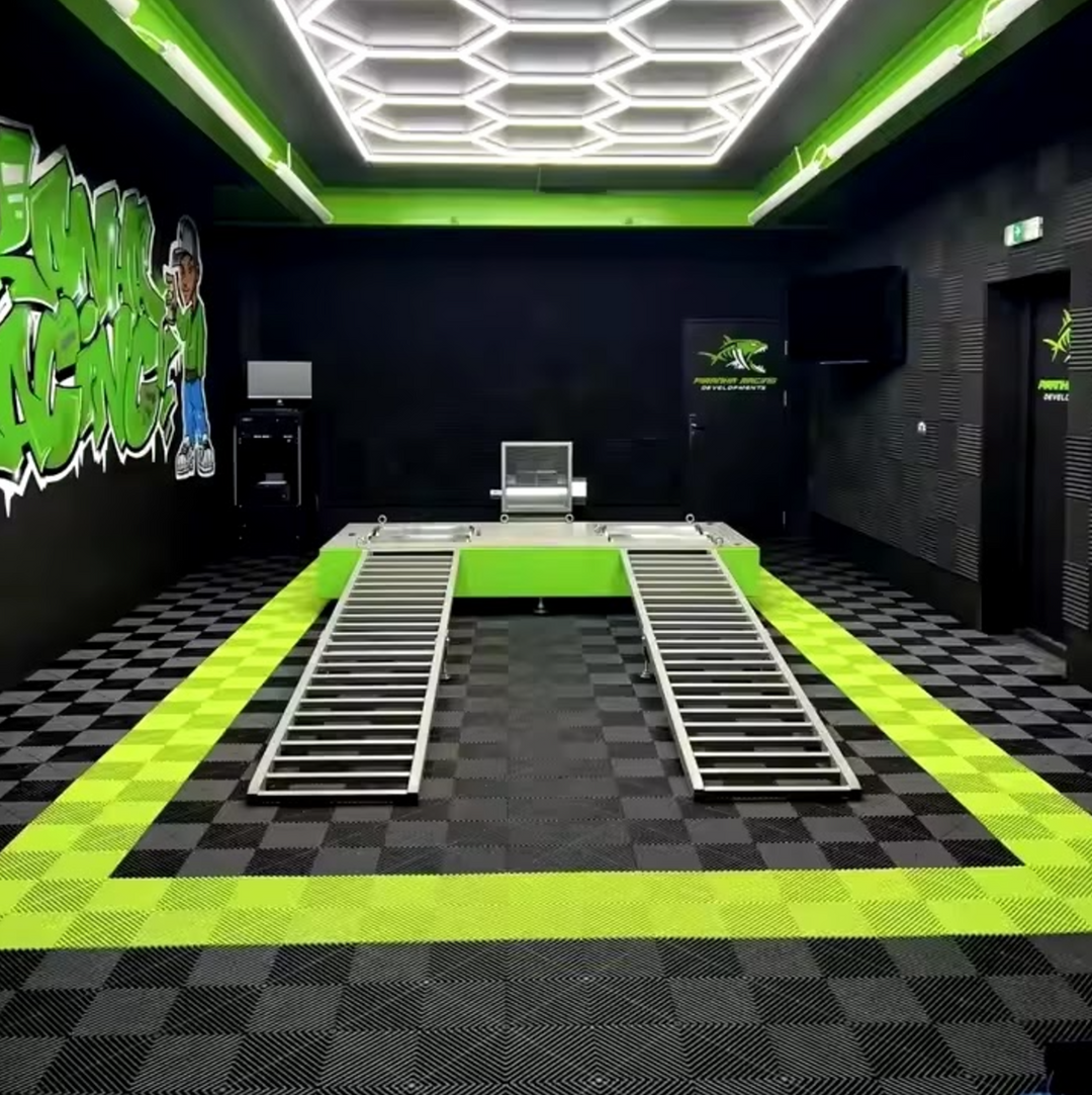 green black
