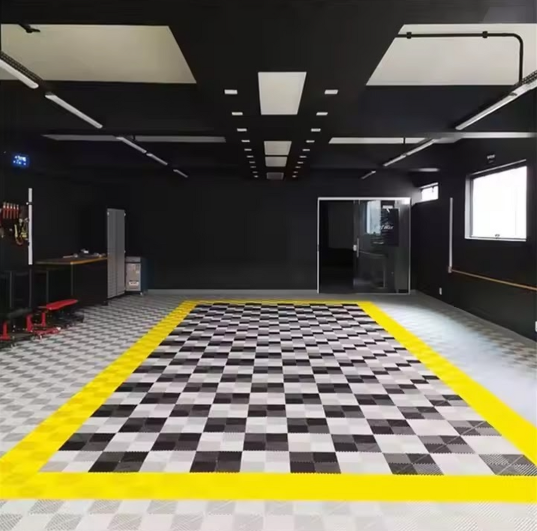 Yellow black white